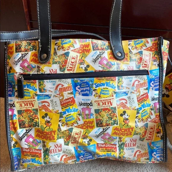 Vintage Disney Multicolor Tote Bag - Picture 7 of 7